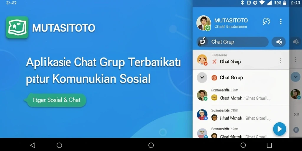 Antarmuka pengguna MUTASITOTO yang intuitif untuk Chat Grup.